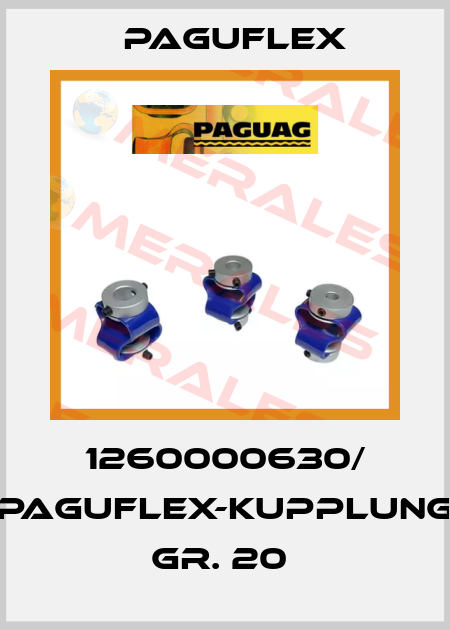 1260000630/ Paguflex-Kupplung Gr. 20  Paguflex