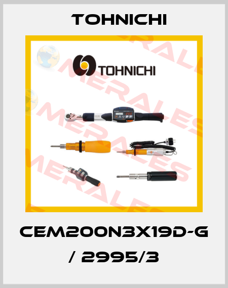 CEM200N3X19D-G / 2995/3 Tohnichi