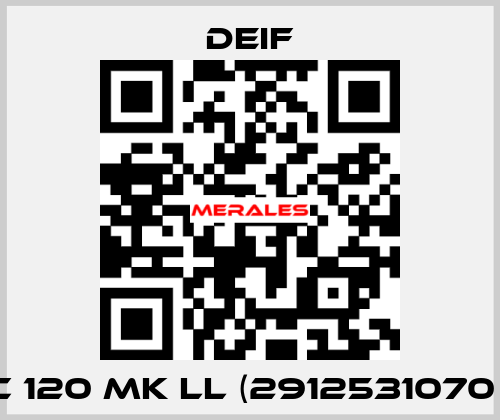 SGC 120 Mk ll (2912531070 02) Deif