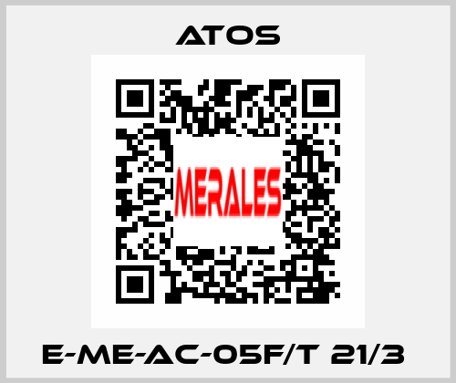 E-ME-AC-05F/t 21/3  Atos