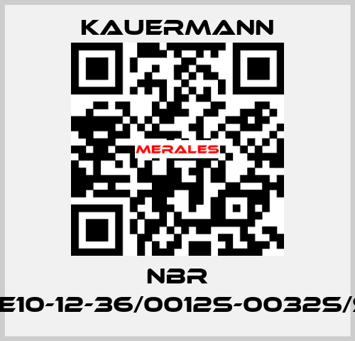 NBR Buckle10-12-36/0012S-0032s/SHA70 Kauermann