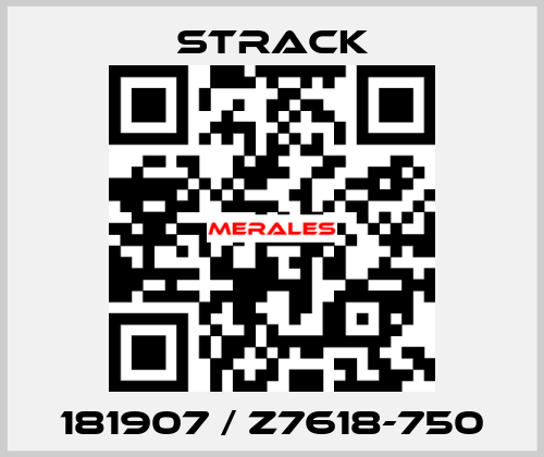181907 / Z7618-750 Strack