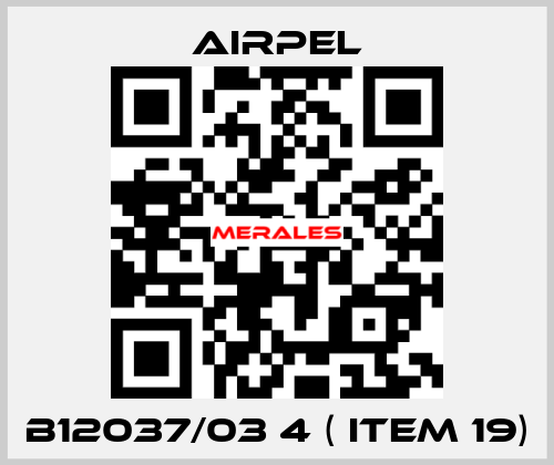 B12037/03 4 ( ITEM 19) Airpel