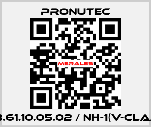 438.61.10.05.02 / NH-1(V-clamp) PRONUTEC