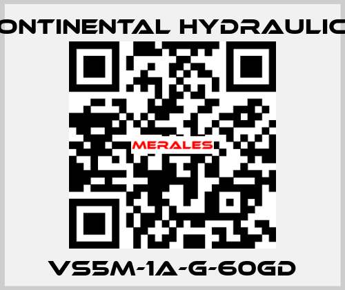 VS5M-1A-G-60GD Continental Hydraulics