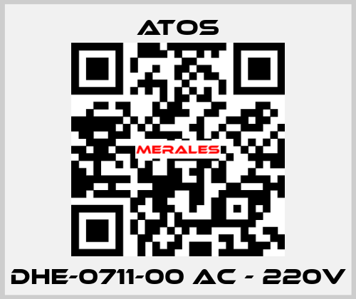 DHE-0711-00 AC - 220v Atos