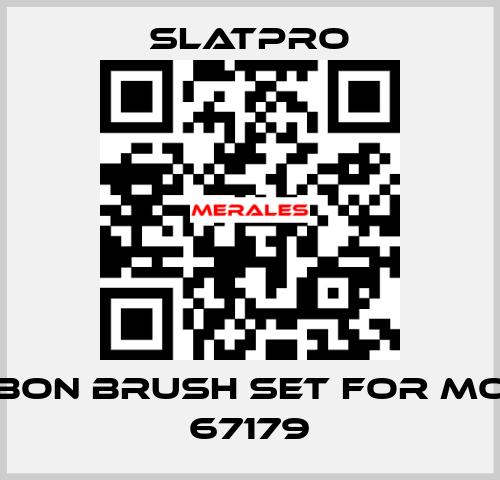 Carbon Brush Set for motor 67179 SlatPro
