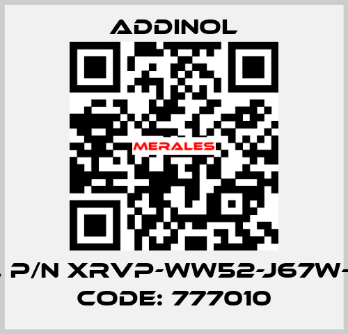 S-761, p/n XRVP-WW52-J67W-JRFD, code: 777010 addinol