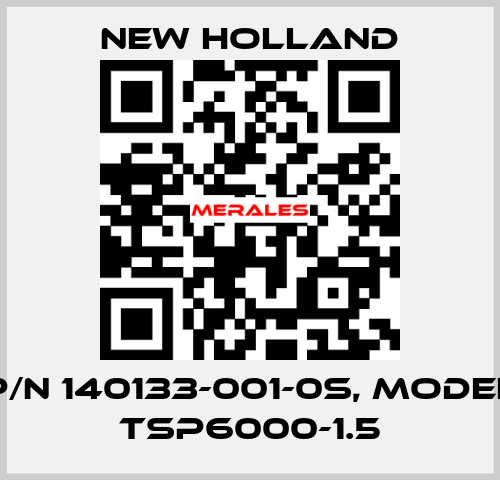 p/n 140133-001-0S, model TSP6000-1.5 New Holland