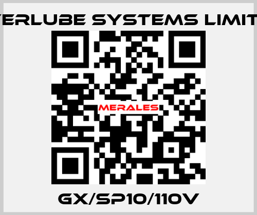 GX/SP10/110V Interlube Systems Limited