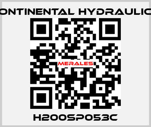 H200SP053C Continental Hydraulics
