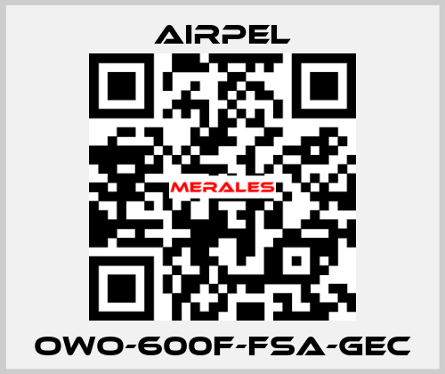 OWO-600F-FSA-GEC Airpel