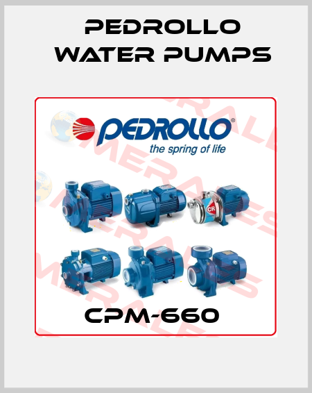 CPM-660  Pedrollo Water Pumps