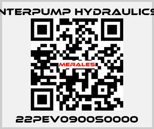 22PEV0900S0000 Interpump hydraulics