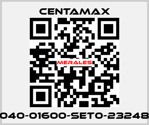 0040-01600-SET0-232489 CENTAMAX