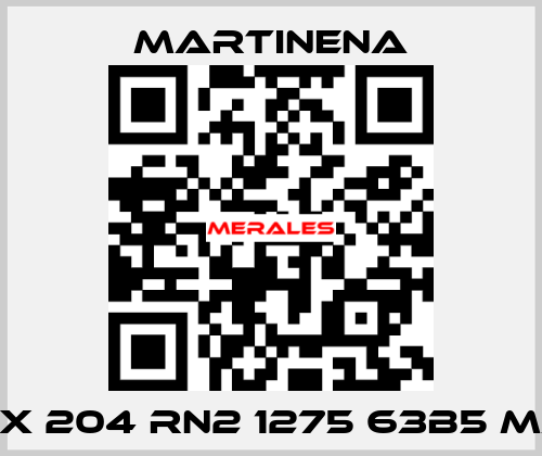 EX 204 RN2 1275 63B5 M3 Martinena