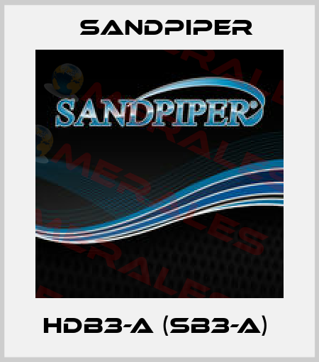 HDB3-A (SB3-A)  Sandpiper