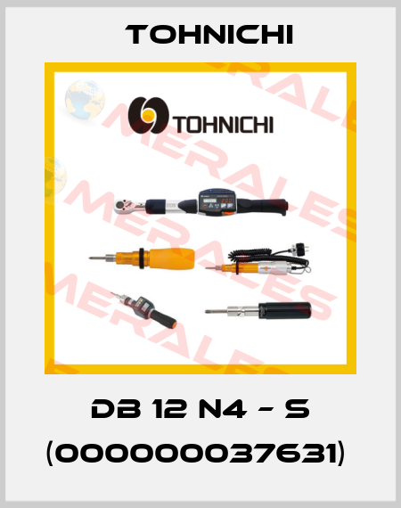 DB 12 N4 – S (000000037631)  Tohnichi