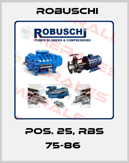 Pos. 25, RBS 75-86  Robuschi