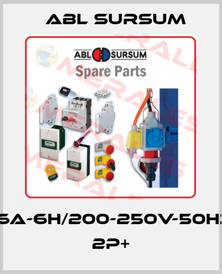 16A-6H/200-250V-50HZ 2P+ Abl Sursum