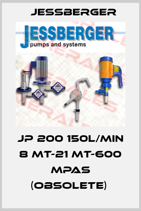 JP 200 150L/Min 8 Mt-21 Mt-600 Mpas (Obsolete)  Jessberger