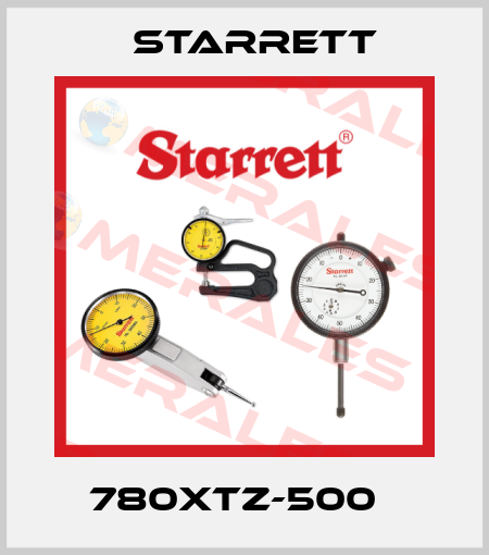 780XTZ-500   Starrett