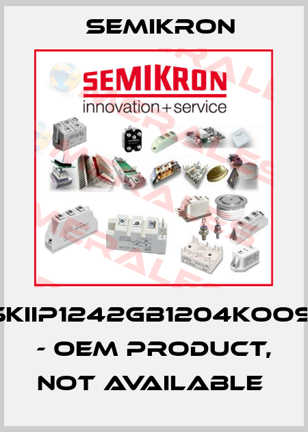 Type:SKiip1242gb1204koo93/igbt - OEM product, not available  Semikron