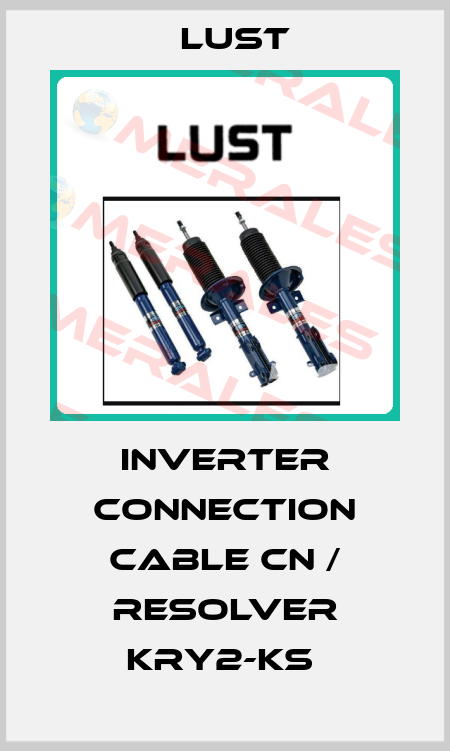 Inverter connection cable CN / resolver KRY2-KS  Lust
