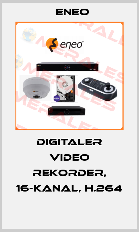 Digitaler Video Rekorder, 16-Kanal, H.264  ENEO