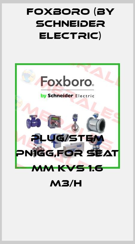 PLUG/STEM PN1GG,FOR SEAT MM KVS 1.6 M3/H  Foxboro (by Schneider Electric)