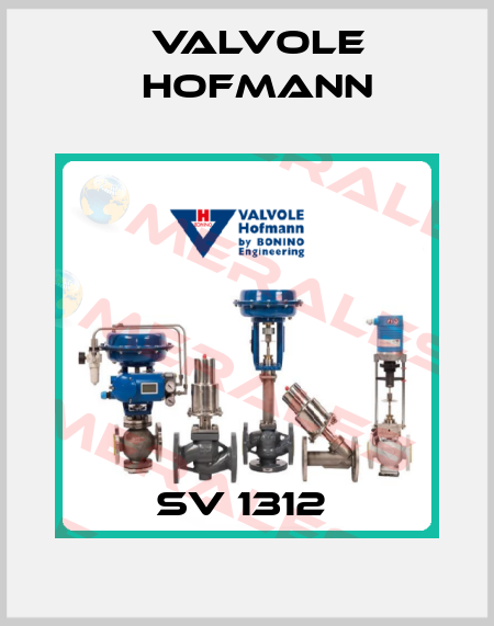 SV 1312  Valvole Hofmann