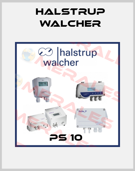 PS 10  Halstrup Walcher