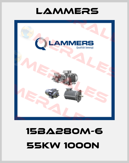 15BA280M-6 55kw 1000n  Lammers