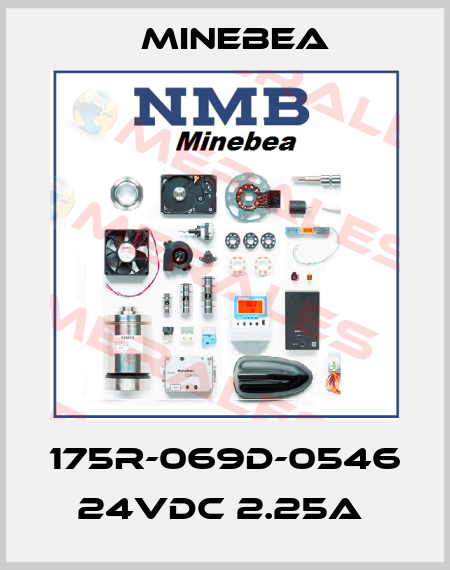 175R-069D-0546 24VDC 2.25A  Minebea