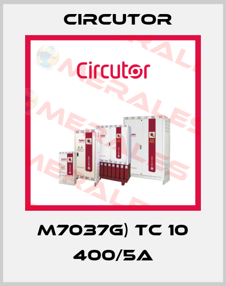 M7037G) TC 10 400/5A Circutor
