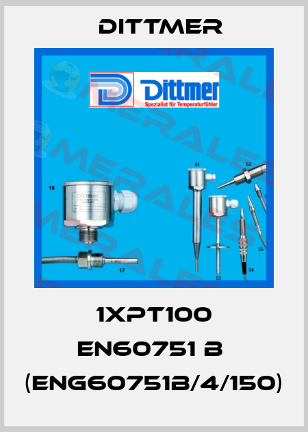 1xPT100 EN60751 B  (eng60751B/4/150) Dittmer
