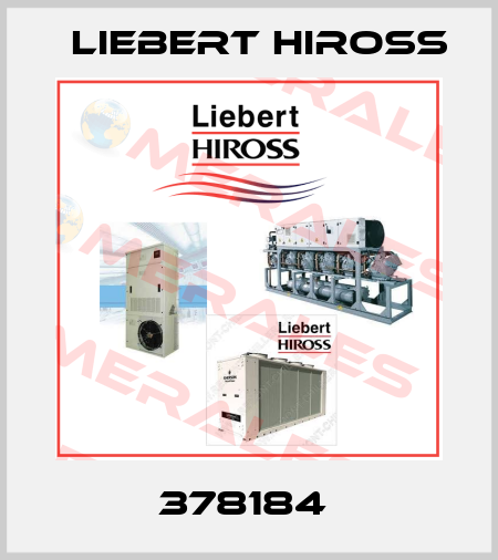378184  Liebert Hiross