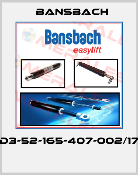 D3D3-52-165-407-002/170N  Bansbach