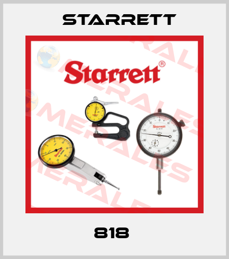 818  Starrett