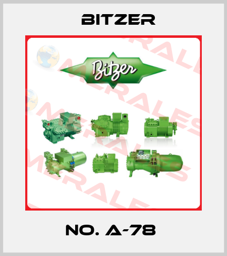 No. A-78  Bitzer