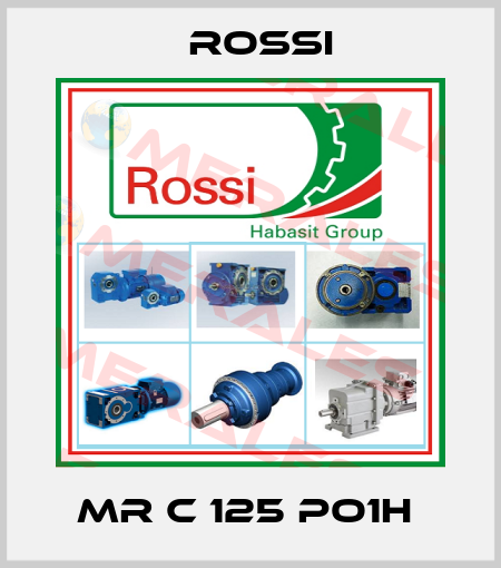 MR C 125 PO1H  Rossi