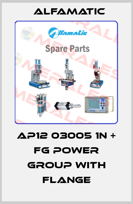 AP12 03005 1N + FG power group with flange Alfamatic