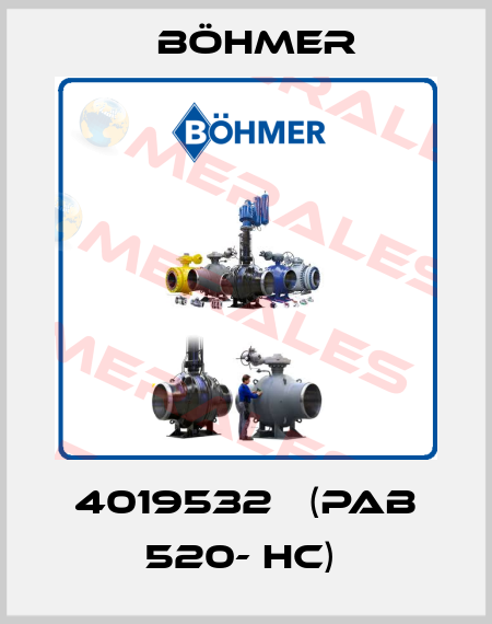 4019532   (PAB 520- HC)  Böhmer