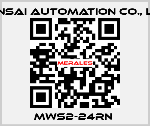 MWS2-24RN  KANSAI Automation Co., Ltd.