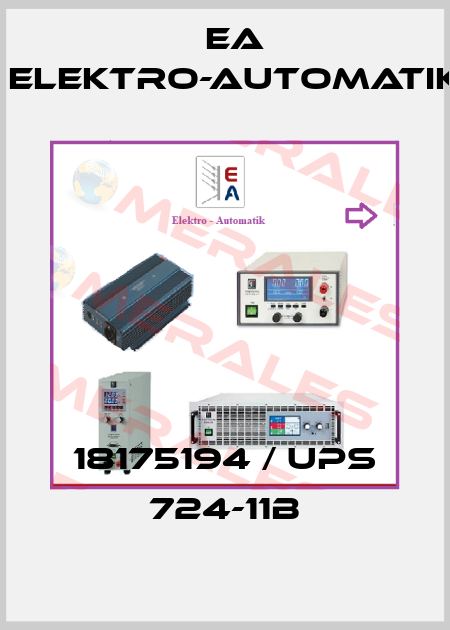 18175194 / UPS 724-11B EA Elektro-Automatik