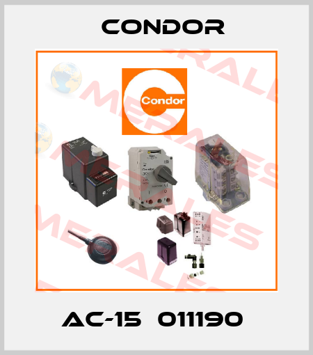AC-15  011190  Condor