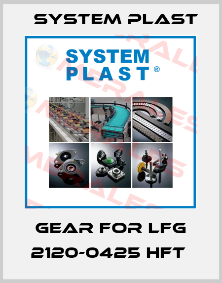 GEAR FOR LFG 2120-0425 HFT  System Plast
