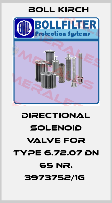 directional solenoid valve for Type 6.72.07 DN 65 NR. 3973752/1G  Boll Kirch