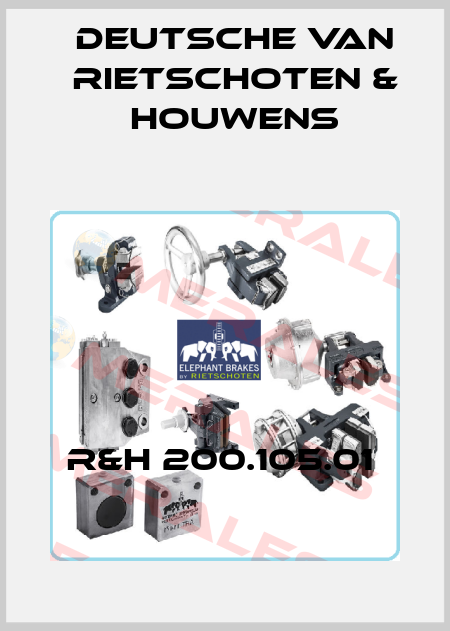 R&H 200.105.01  Deutsche van Rietschoten & Houwens