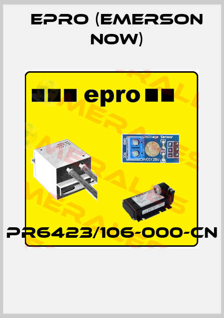 PR6423/106-000-CN  Epro (Emerson now)